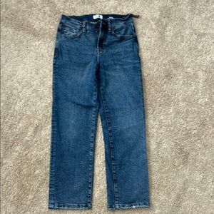 Kensie “The Ella” high rise straight jeans